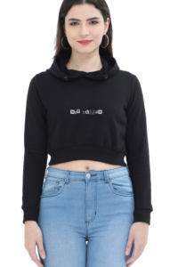Female crop hoodies