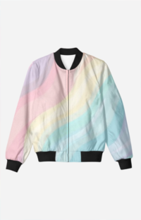 Rainbow unisex Bomber Jacket