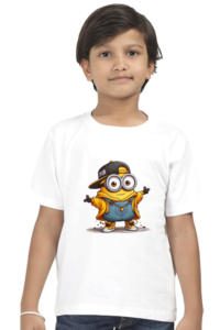 BOB Minion Art Print T-Shirt for kids