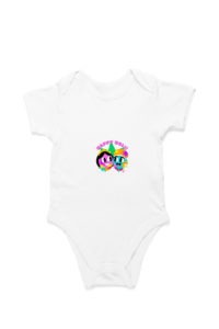 Holi romper for 0 to 12 months kids ( cotton )